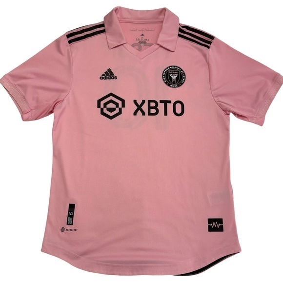 Adidas Inter Miami CF Lionel Messi 2023 The Heart Beat Kit Replica Jersey - Picture 1 of 10